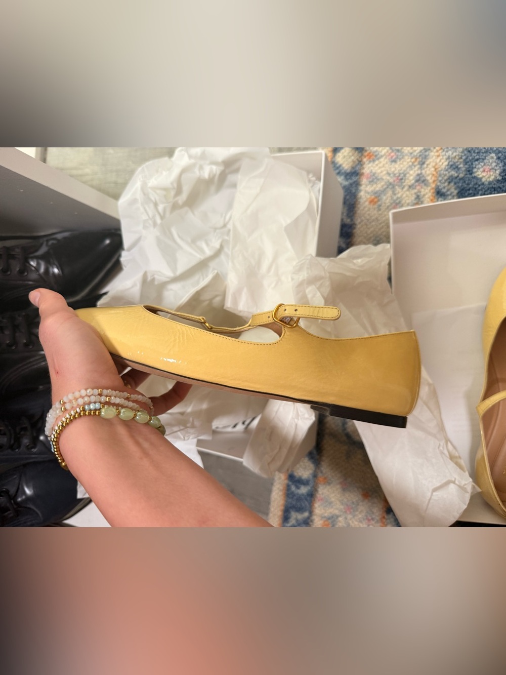 ✨ NWT CHLOE Marcie patent leather Mary Jane flats $ 750 - Picture 11 of 14